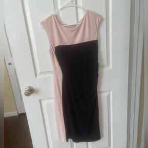Color block sheath dress